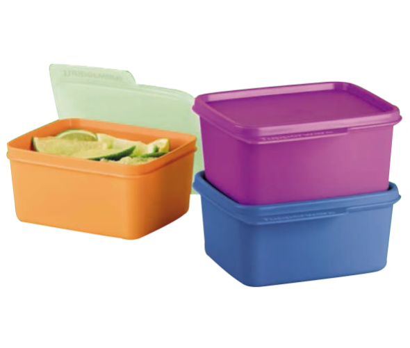 Kit Tupperware Basic Line 500 ml - 3 peças
