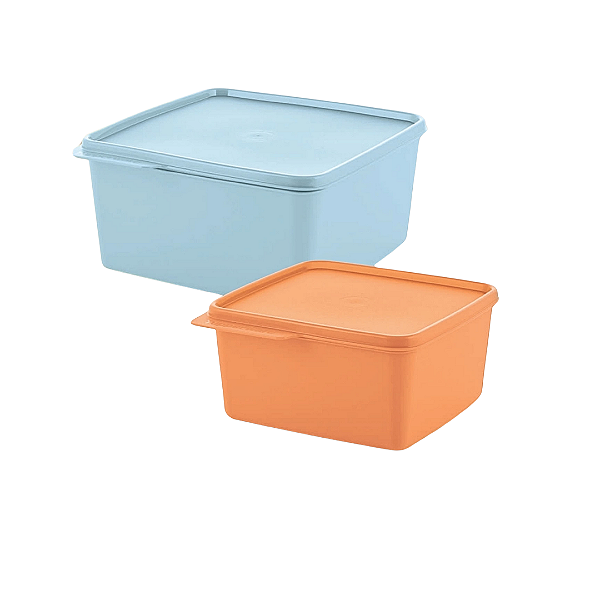 Tupperware Kit Basic Line 2 Peças 1,2 lts + 2,5 lts