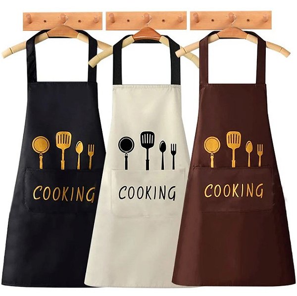 Avental de Cozinha Estampado Cooking