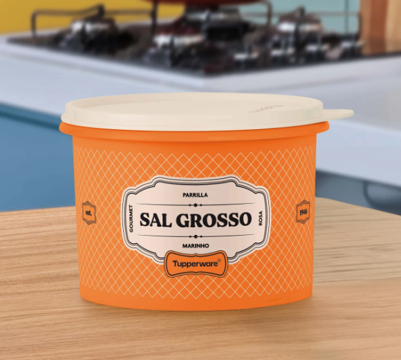 Tupperware Caixa Sal Grosso Essences 1 kgs