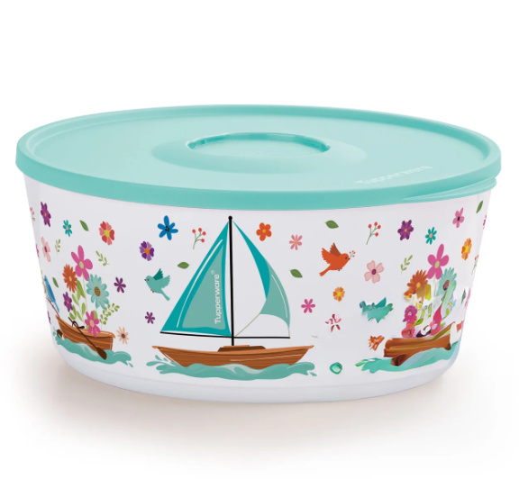 Tupperware Tigela Ilumina Mar de Flores 4,3 L