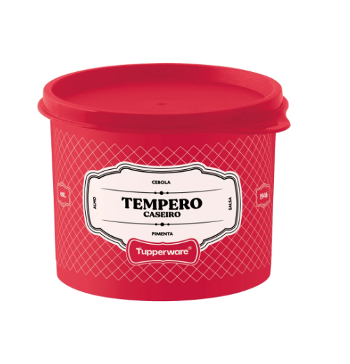 Tupperware Redondinha Tempero Caseiro Essences- 500ml