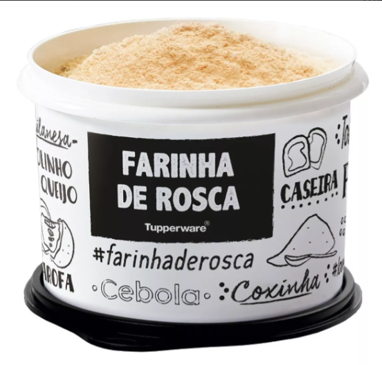 Tupperware Tupper Caixa Farinha de Rosca 500g