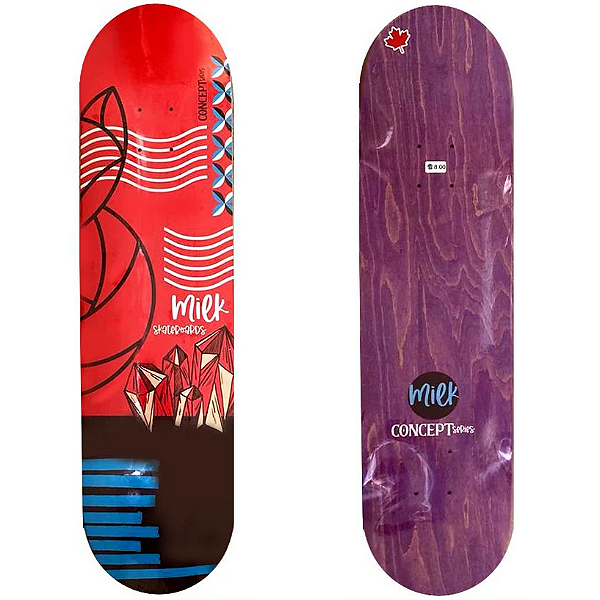 Shape Maple Importado Milk Skate 8.0 Red Concept