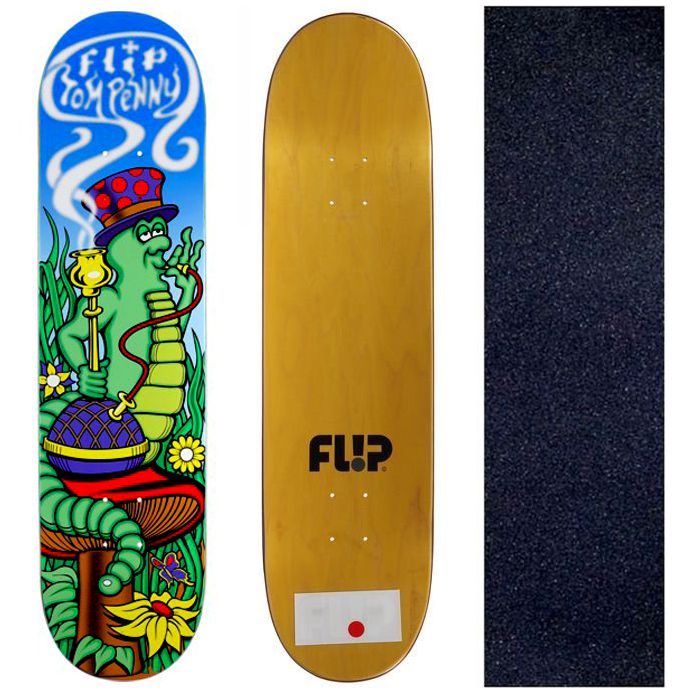 Shape Maple Flip Skateboards Tom Penny Smoke 8.0 + Lixa Jessup Importada