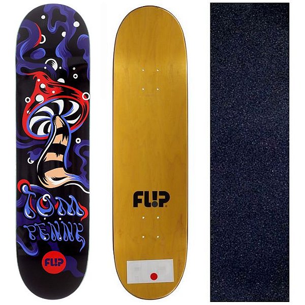 Shape Maple Flip Skateboards Tom Penny Magic 8.0 + Lixa Jessup Importada