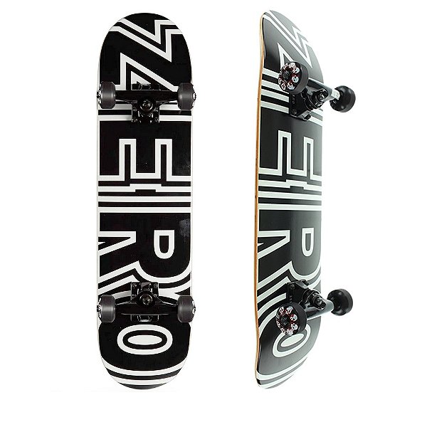 Skate Montado Zero Skateboard 7.5" Logotipe Bold