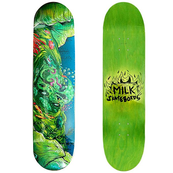 Shape Maple Importado Milk Skateboards 8.0 Ocean Fall