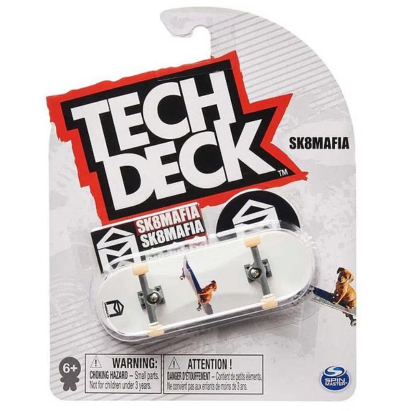 Fingerboards Tech Deck Mini Skate (Skate de Dedo) SK8mafia Dog
