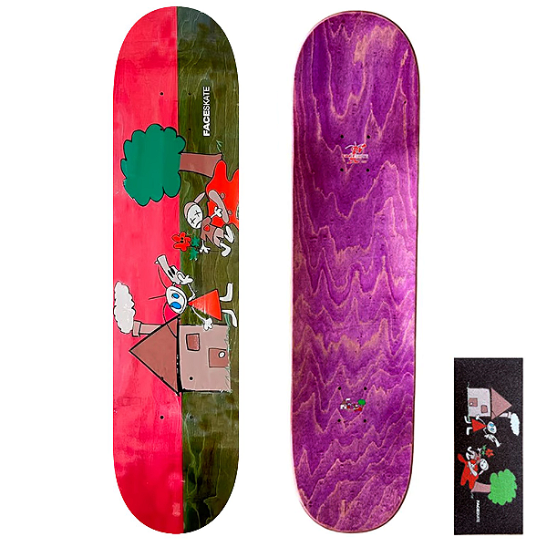 Shape de Maple Face Skate 8.0 Beginning Pink Green