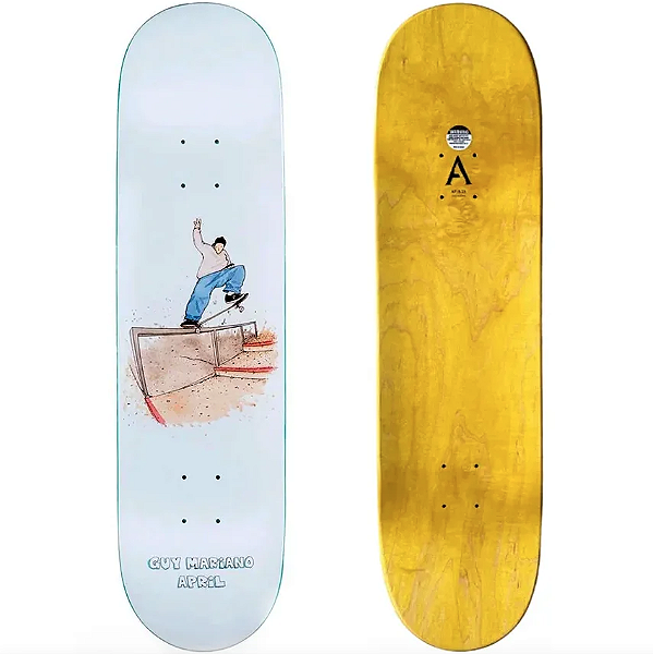 Shape Maple April Skateboard 8.25 Guy Mariano Chinatown