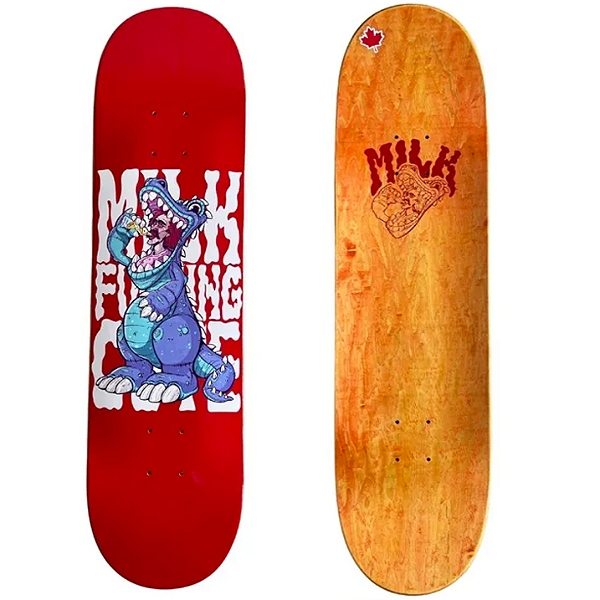 Shape Maple Milk Skate 8.0 Cute Fuc King Dinosaur Red