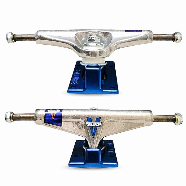 Truck Venture 139mm V-lights 5-2 Low Silver Blue