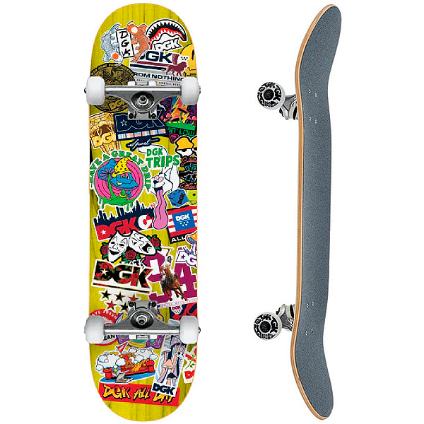 Skate Profissional Montado de Maple 8.12 DGK Sticks