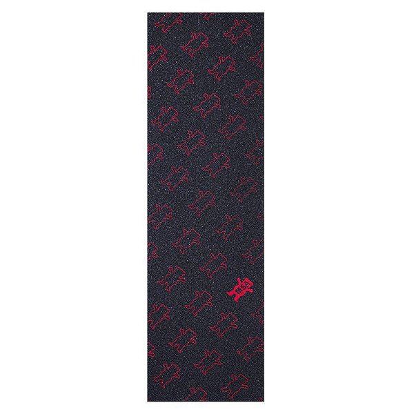 Lixa Grizzly Skate Black Tag Small Red