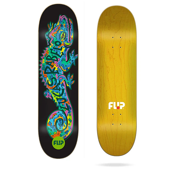 Shape Maple Flip Skateboards 8.0 Lucas Rabelo Camaleão