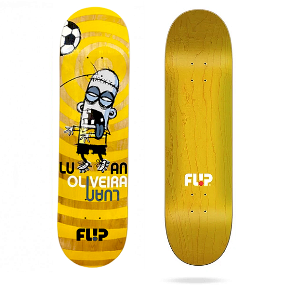 Shape Maple Flip Skateboards 8.0 Luan Oliveira Frank Monster