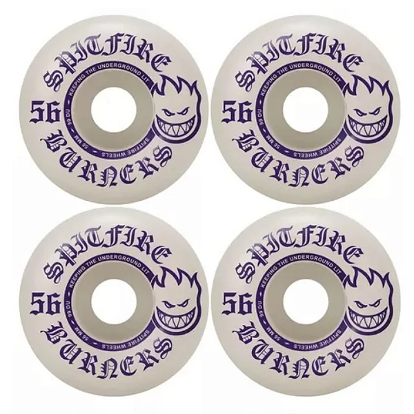 Rodas Spitfire 56mm Burner 99A Roxo Alta Performance