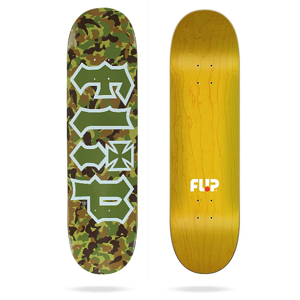Shape Flip Skateboards Maple Profissional Green Combat