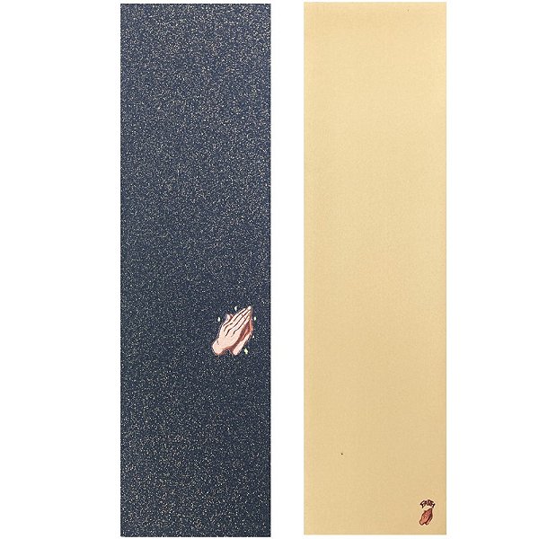Lixa Importada Faith Skateboards Emborrachada Glitter Black e Gold