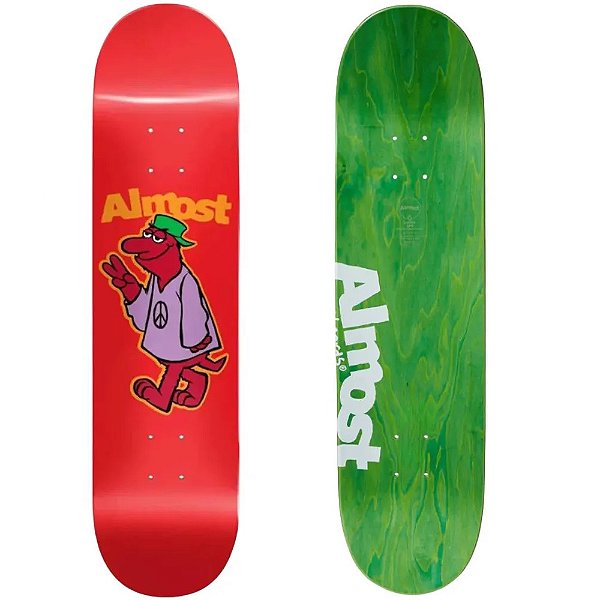 Shape Maple Almost Importado 8.125 Peace Out Red