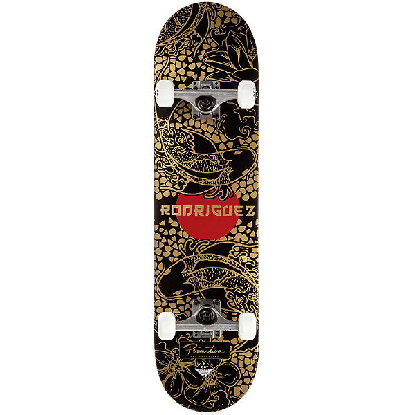 Skate Primitive Maple Montado 8.12 Rodriguez Koi Pond Black
