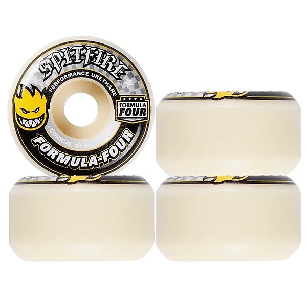 Rodas Spitfire Formula Four Conical Full 54mm Gray on Liquid 99DU