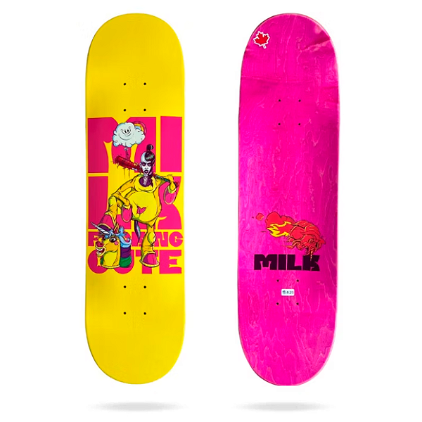 Shape Maple Milk Skate 8.0 Cute Fuc King Unicorn Yellow