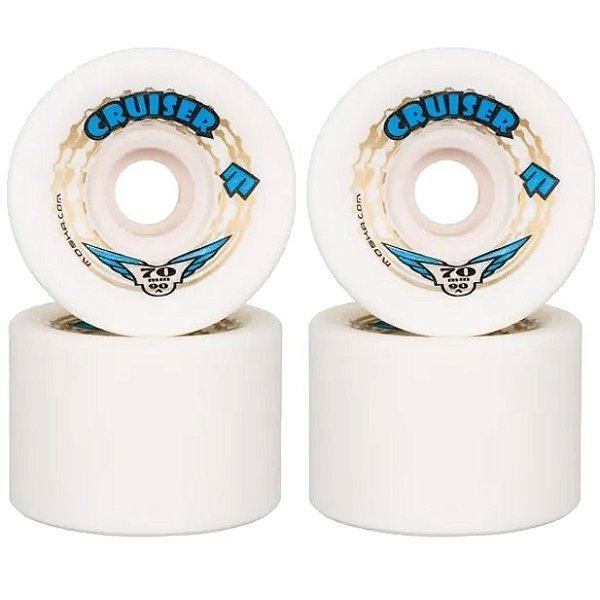 Roda Moska 70mm Cruiser Dureza 90A