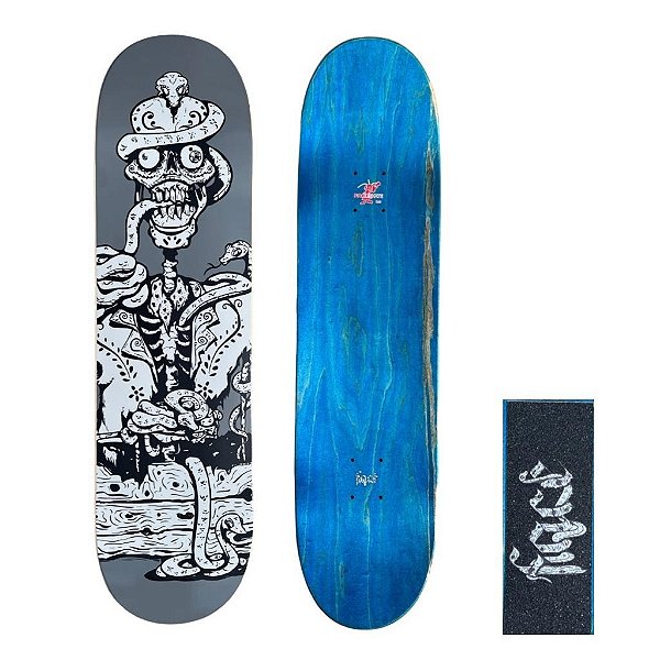Shape de Maple Face Skate 8.25 Black Serpiente