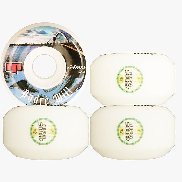 Roda Moska Pró Model André Will 54mm Dureza 55D