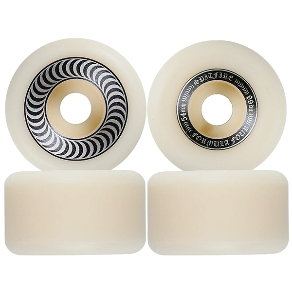 Roda Spitfire Formula Four 54mm 99A OG Classic Swirl Silver (Jogo com 4)