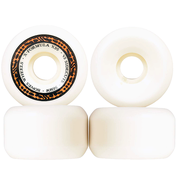 Roda Bones Wheels X-Formula 56mm X97 Widecuts Natural (Jogo com 4)