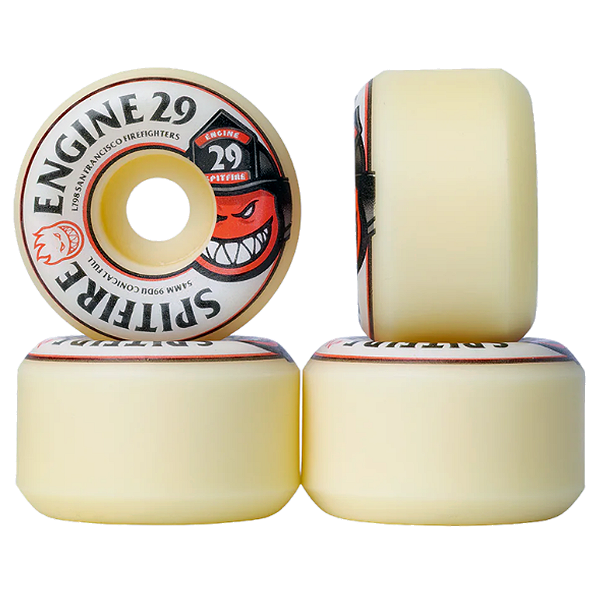 Roda Spitfire Formula Four Engine 29 Conical Full 54mm 99A (Jogo com 4)