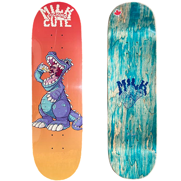 Shape Maple Milk Skate 8.0 Cute Fuc King Dinosaur Degrade