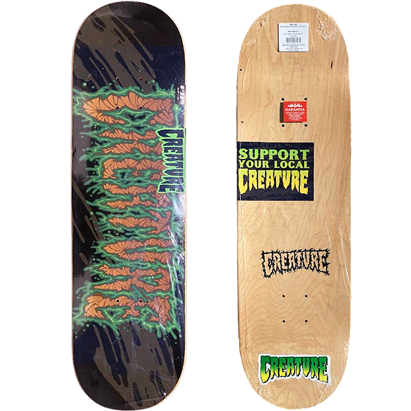 Shape Creature Skateboards Maple Tóxica Black Green 8.25