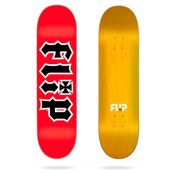 Shape Flip Skate Maple 8.0 Hkd Stained Red Tag Black