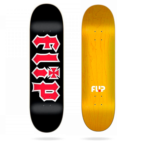 Shape Flip Skate Maple 8.25 Hkd Stained Black Tag Red
