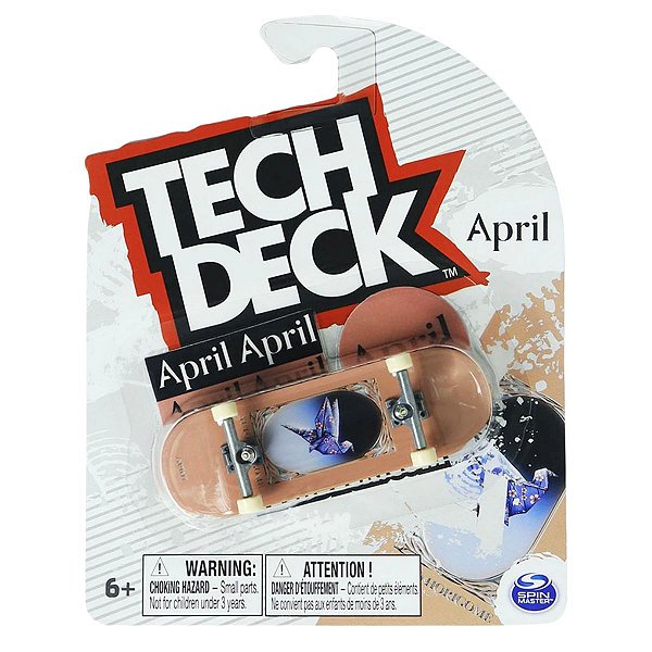 Fingerboards Tech Deck Mini Skate de Dedo April Brown