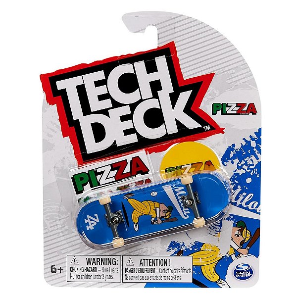Fingerboards Tech Deck Mini Skate de Dedo Pizza