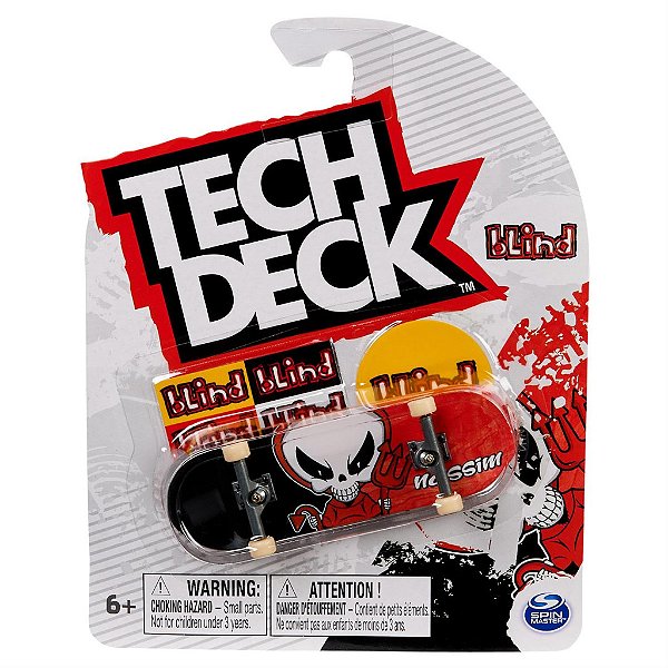 Fingerboards Tech Deck Mini Skate de Dedo Blind