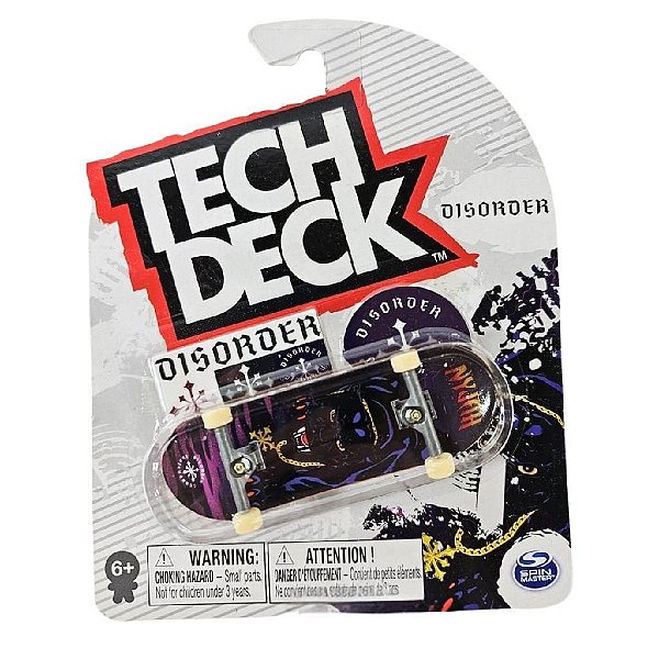 Fingerboards Tech Deck Mini Skate de Dedo Nyjah Disorder