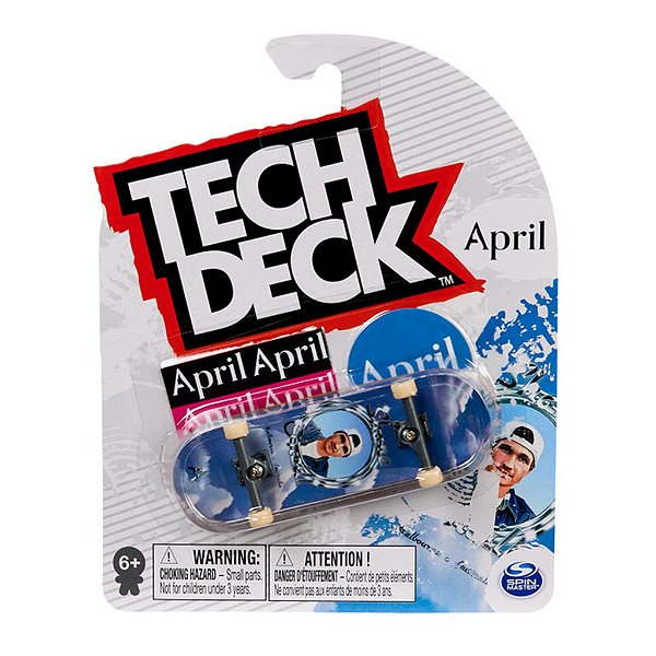 Fingerboards Tech Deck Mini Skate de Dedo April Blue