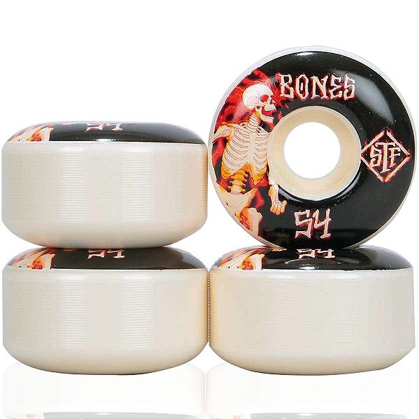 Roda Bones Original STF Blaze 54mm  83B. V1 com 4 rodas