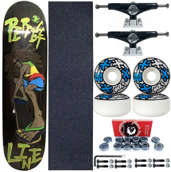 Skate Completo Shape Perfect Line 8.0 Reggae + Truck This Way