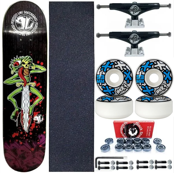 Skate Completo Shape Perfect Line 8.0 Monster + Truck This Way
