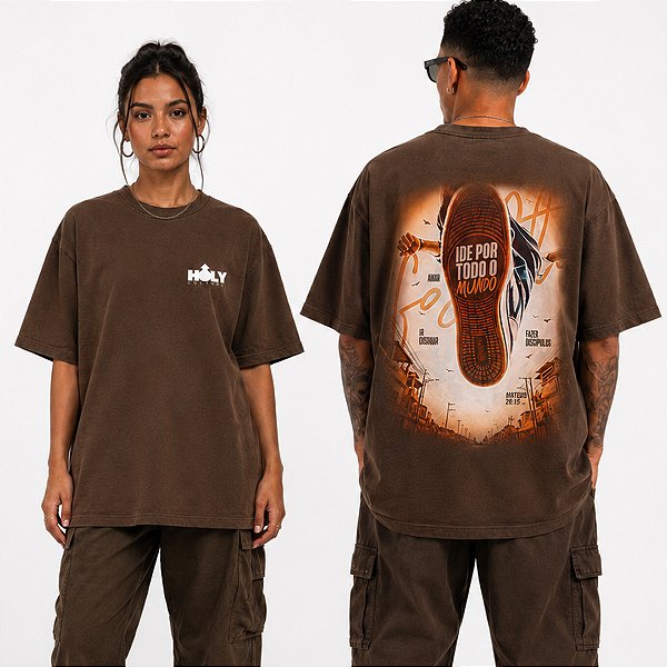 OVERSIZED IDE MARROM