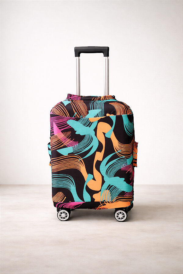 Capa para mala de viagem Suplex Abstrato