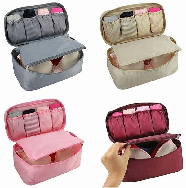 Necessaire Organizador Porta Roupa Íntima