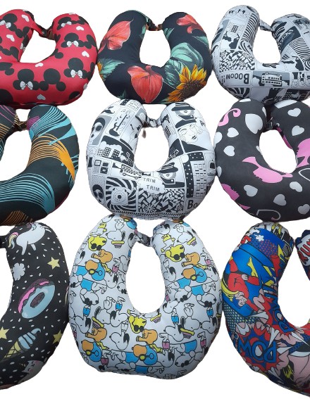 Almofada apoio de pescoço para viagem